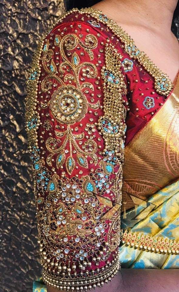 Blouse Work Close-up